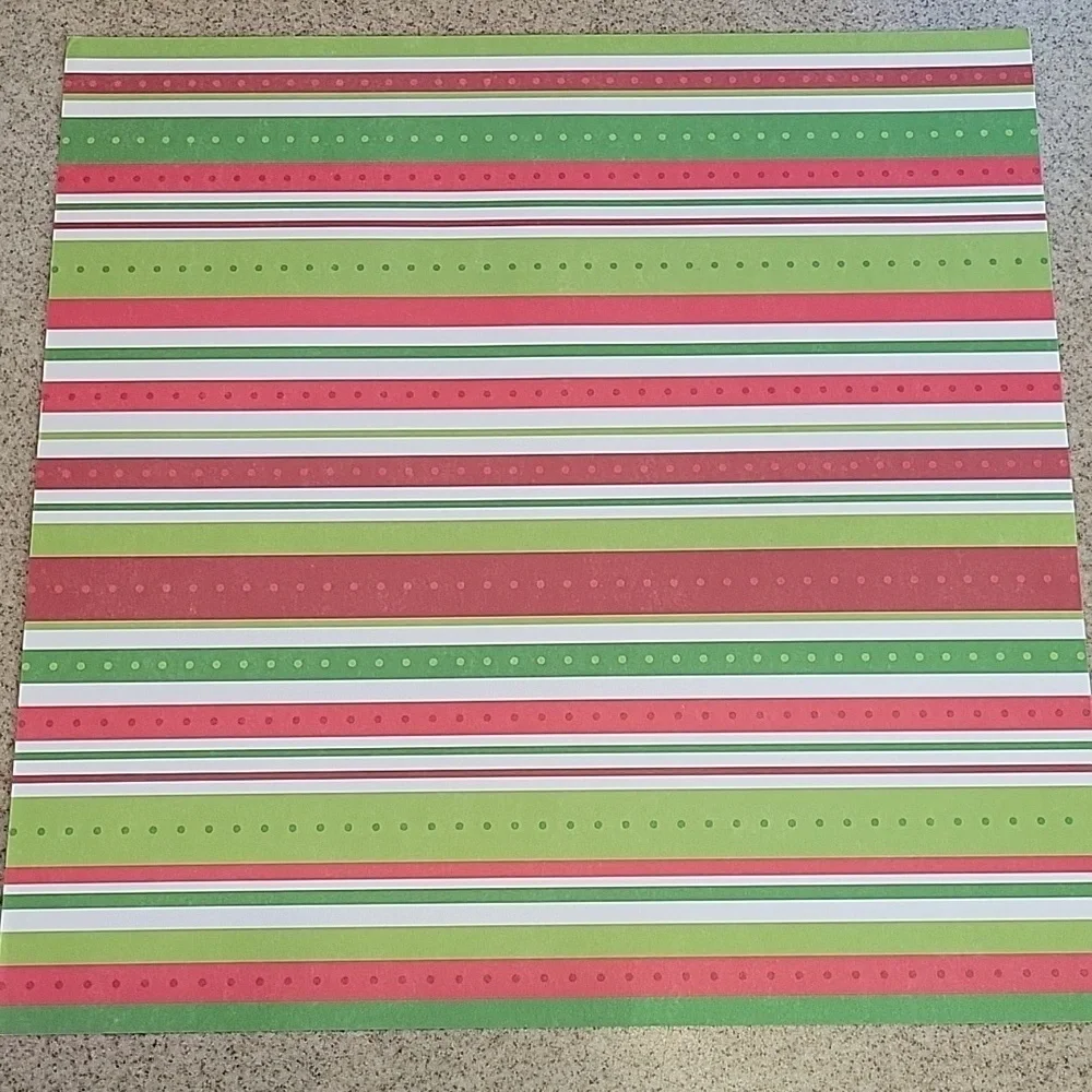 The Paper Studio Festive Holiday 26 Piece Scrapbooking Paper Set